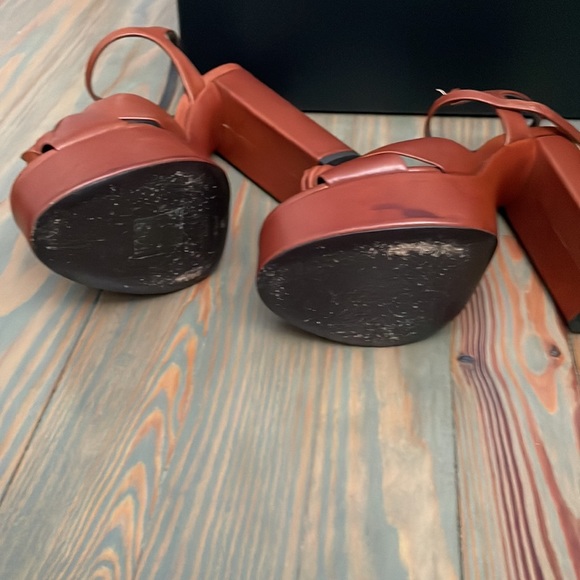 Saint Laurent Bianca platform sandals - Picture 3 of 4